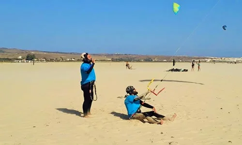 Cours de kitesurf semi-privé